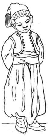 Children In Native Costume. Suggestive Designs In Outline For The Running Stitch Detailed Description Of Exercises.