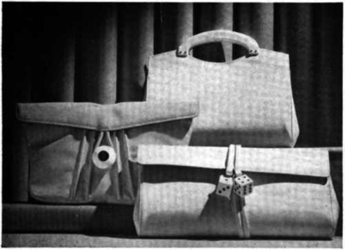 Plastics Used As Handles Or Ornamentation For Handbags