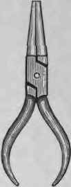 Round nosed Pliers.