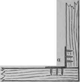 Spars joined by angle iron.