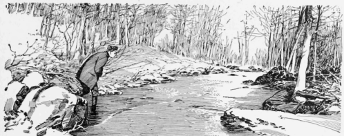As a General Thing, the Veteran Fly Fisherman Prefers to Wade with the Current, and Fishes the Water in Front of Him by Making Diagonal Casts across the Stream