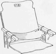 Seat in a Theater Chair