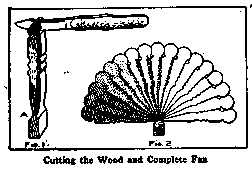 Cutting the Wood and Complete Fan