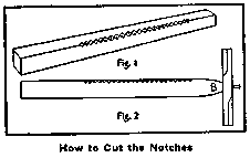 How to Cut the Notches