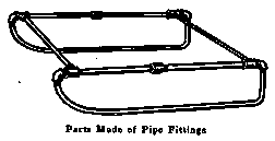 Parts Made of Pipe Fittings