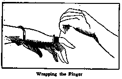 Wrapping the Finger