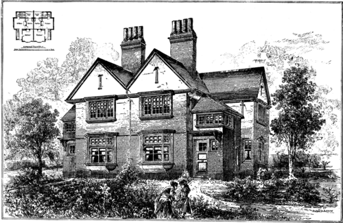 A Pair Of English Cottages