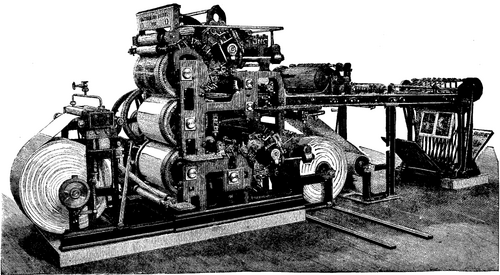 IMPROVED FAST PRINTING PRESS FOR ENGRAVERS