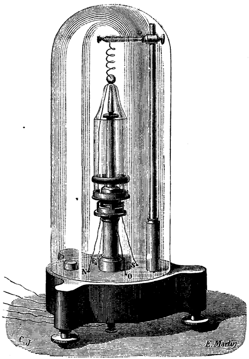 FIG. 7. SCATENI'S SEISMOGRAPH.