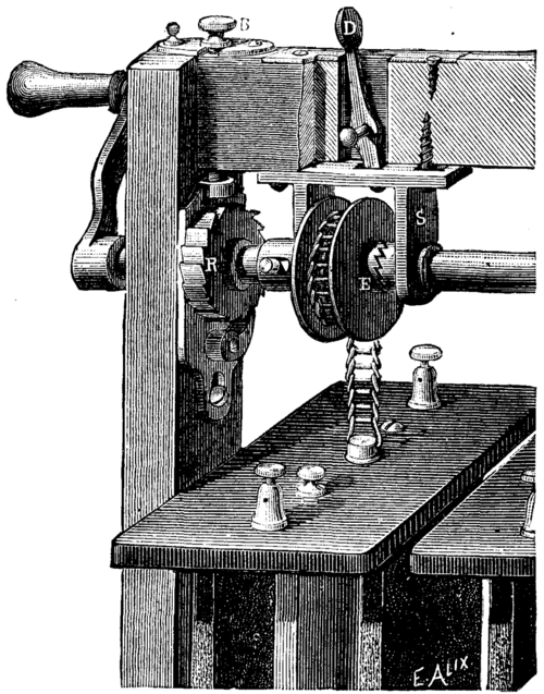  Fig. 3.   COURTOT'S ARRANGEMENT OF THE BICHROMATE PILE.
