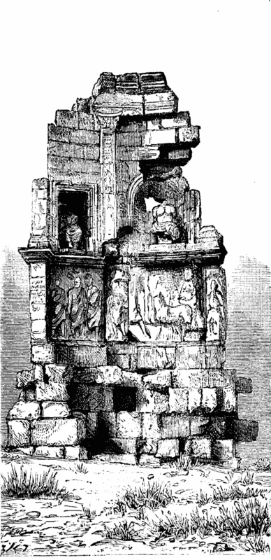MONUMENT OF PHILOPAPPUS, ATHENS.