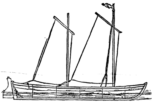  WHALER GIG FOR THE NILE.