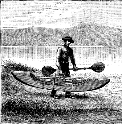 FIG. 2.  THE SAME BEING CARRIED OVERLAND.