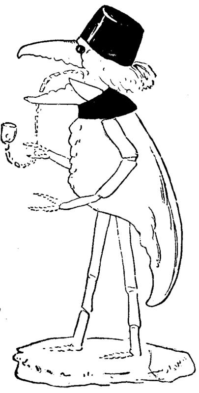 FIG. 3.   Old Man made of Lobster's Claws.