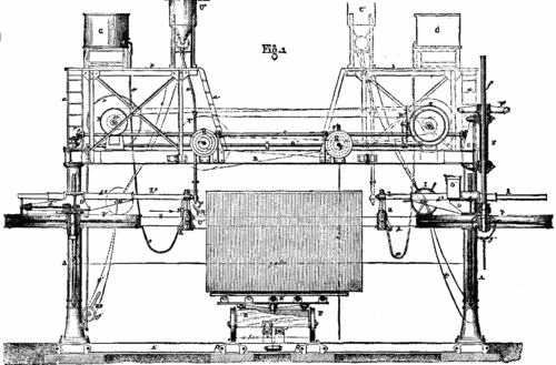FIG. 1 AUGUSTE'S STONE SAW.