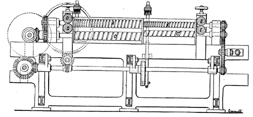 FIG. 2. Sensim Screw Gill   Sectional Elevation.