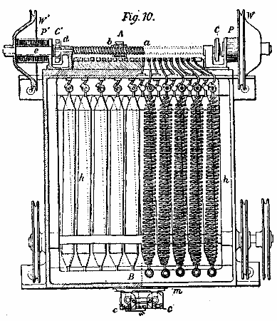 Electric Lighting At The Paris Exhibition The Oerl 711 8a
