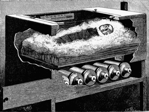 STILL BIRTH WARMING APPARATUS.