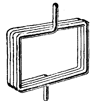 FIG. 1.   Coil of Glass Tube for Vacuum Discharge Experiments.