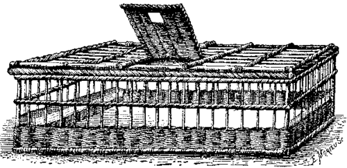 FIG. 2.  BASKET FOR CARRYING PIGEONS.