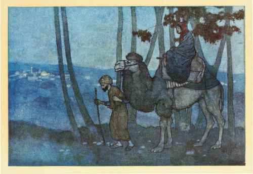She and her companion arrived at the city of Harran.