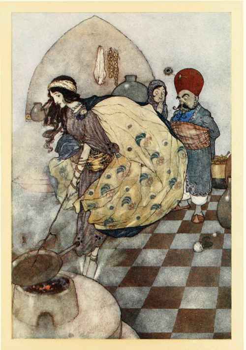 Whereupon one upset the pan into the fire.