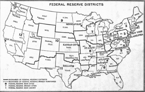 Fedaral Reserve Districts