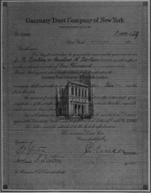 Letter of Credit   Front