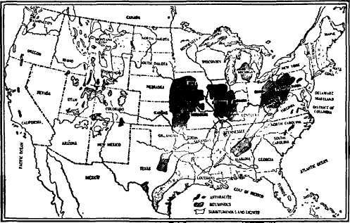 Coal Fields of the U. S.
