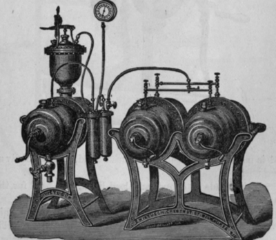 Fig. 184.   Zwietusch's Small Intermittent Apparatus