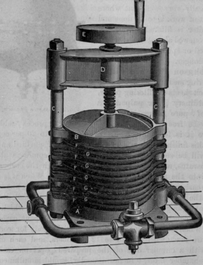 Fig. 21.   The Johnson Patent Pressure Filter