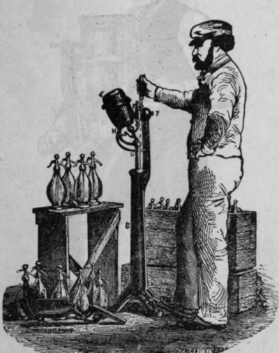 Fig. 304.   French Syphon Filler