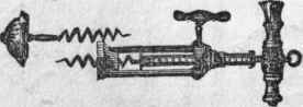 Corkscrews.