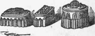 Oblong and Round Jelly Moulds.