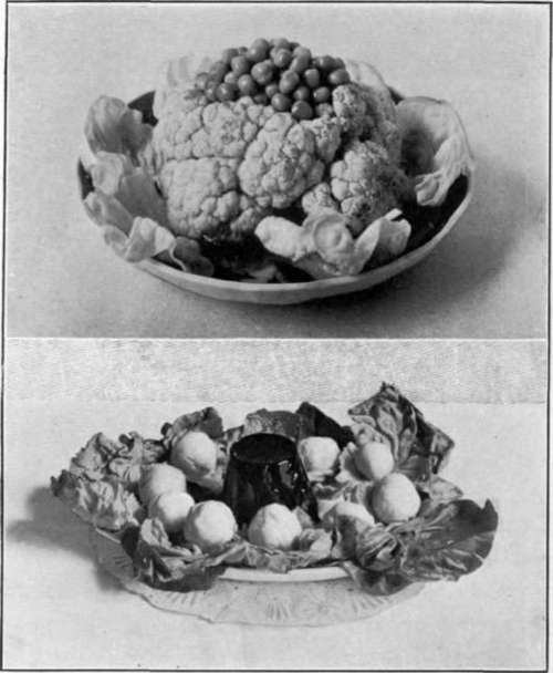 A Vegetable Salad For The Vegetarian A Cheese And Jelly Salad For A Relish