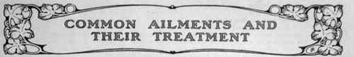 Medical Common Ailments and their treatment 100304