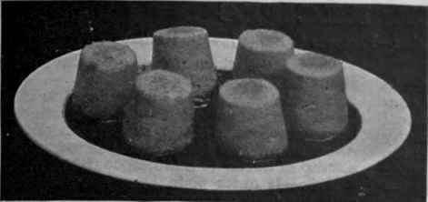 Canary Puddings with Jam Sauce