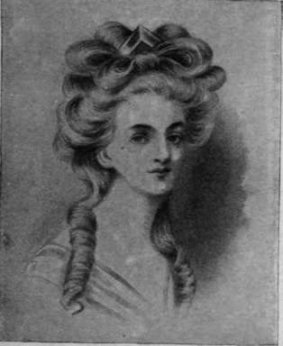 Fig. 4. Angelica Kauffmann probably designed her own headdress to be painted. It displays great individuality and faintly re calls the tied hair of a classic Diana