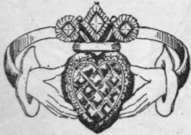 Fig. 5. After the Restoration the wealthy classes discarded the unpretentious hoop in favour of a ring thickly encrusted with gems, like the modern engagement ring