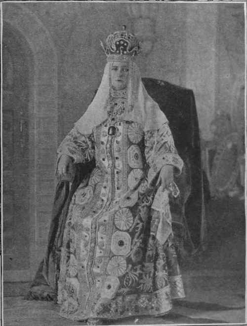H.I.M. The Empress of Russia, daughter of the Grand Duke of Hesse and grand daughter of Queen Victoria
