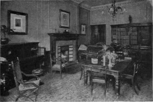 The reception room at the Home for Disengaged Governesses