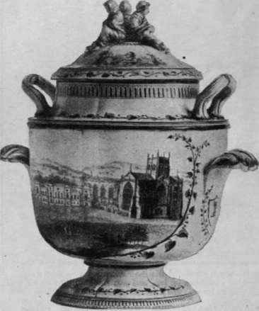 A glaciere of the famous Imperial Russian service ordered from Josiah Wedgwood by Catherine II