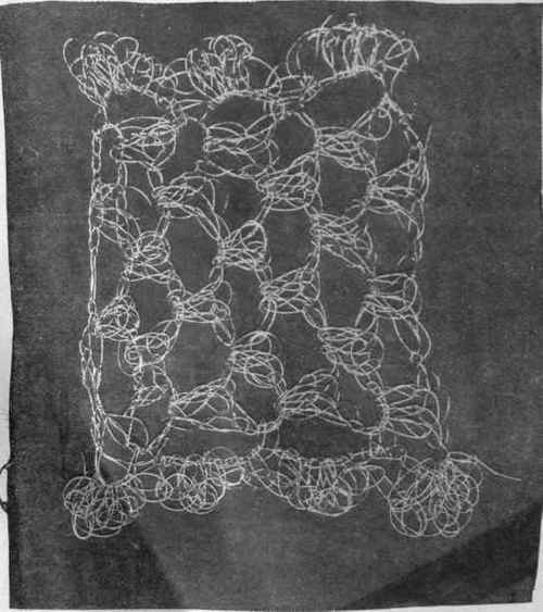 Fig. 5. A very simple but effective design for an allover lace for yokes or sleeves trimming