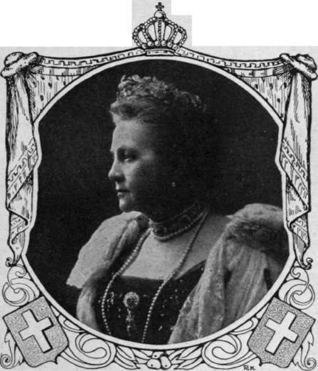 H. M. Queen Olga of Greece, who is devoted to the people of her adopted country, and is interested in charitable and educational enterprises
