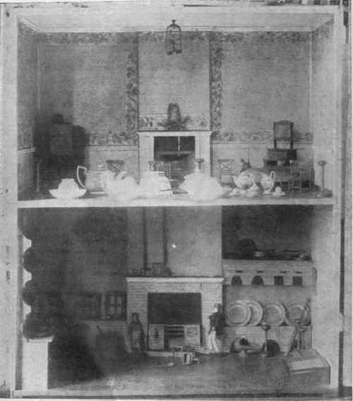 The doll's house and furniture that Queen Victoria delighted to play with as a child. In the latter years of her life, with the cares of State heavy on her shoulders, a visit to the scenes of her happy childhood