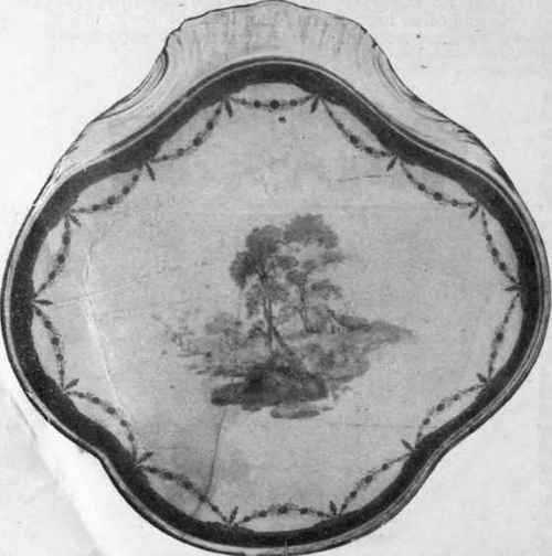 Fruit dish or Pinxton porcelain, painted in colours, it is supposed, by John Cutts, and decorated with gilding From the South Kensington Museum ington Museum may be seen a goblet of Pinxton porcelain, shaped like a chalice, and eight inches high