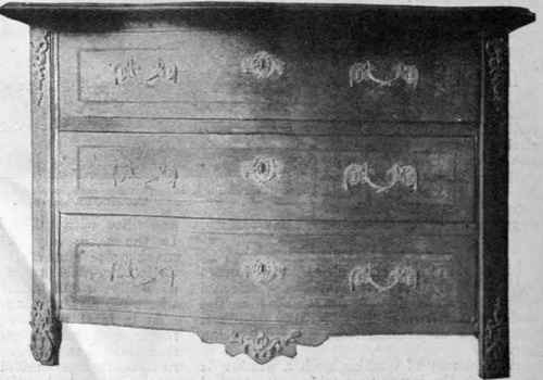 Inlaid marqueterie chest, suitable for placing beneath a tall early Victorian window which is difficult to furnish