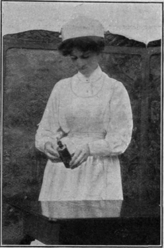 The poison bottle should be dark in colour and ribbed so that it can be recognised even in a dim light