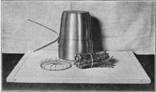An Improvised Asparagus Cooker