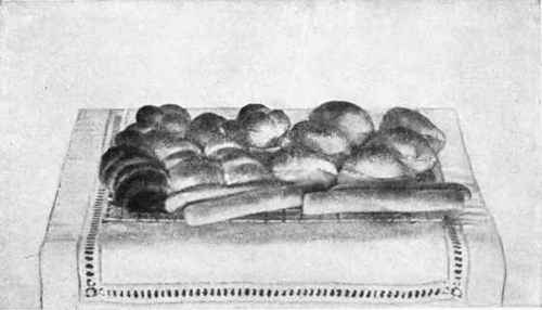 Parker House Rolls; Salad Rolls; Clover Leaf Biscuit; Sticks.